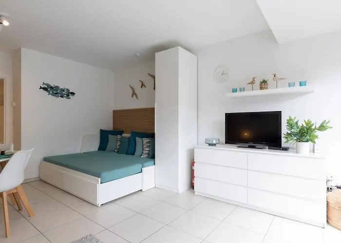 'blue Sea' - Studio In With Private Parking Lejlighed